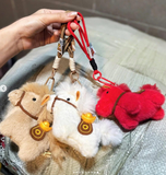 CHARM NGỰA ĐEO TÚI 3 MÀU