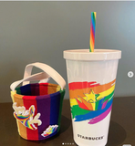 CỐC STARBUCKS LOVE RAINBOW 19 OZ