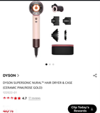 MÁY SẤY DYSON SUPERSONIC NURAL HAIR DRYER & CASE