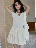 VÁY TRẮNG SEEMON Q17633 SIZE M