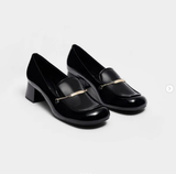 GIÀY CNK TRƯNG BÀY ĐEN LOGO VÀNG SIZE 36 60280415