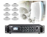Public Address Systems (Amply Công trình, tòa nhà, siêu thi, cafe.....)