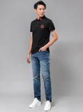 Quần jean xanh basic slim fit