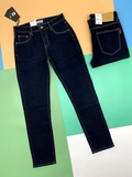 QUẦN JEAN XANH ĐEN TRƠN SLIM FIT