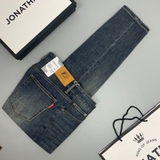 QUẦN JEAN XANH ĐEN MÀI SLIM FIT