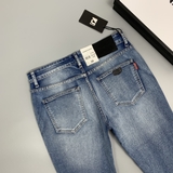 QUẦN JEAN XANH SÁNG MÀI SLIM FIT