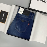 QUẦN JEANS XANH XƯỚC SLIM FIT