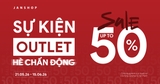 Sale Quần Áo Nam Hè 2026: Outlet Janshop Sư Vạn Hạnh Giảm Đến 50% Toàn Bộ Sản Phẩm