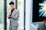 AV106.NEW - Vest Ghi Kẻ Ô