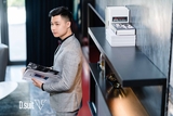 AV106.NEW - Vest Ghi Kẻ Ô
