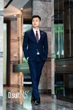 AV101 - Vest Xanh ánh Tím