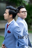 AV211 Vest nam xanh dương