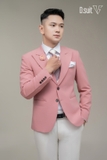 AV 115- VEST HỒNG PASTEL
