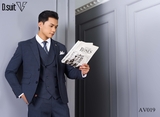 AV019 - Vest TÍM THAN ĐẬM