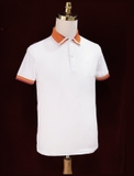 Áo Polo Trắng Thiết Kế Limited Cao Cấp – PLT03: Bền, Mềm Nhẹ, Thoáng Mát, Chống Nhăn