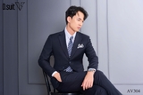 AV303 Vest nam xanh đen cao cấp