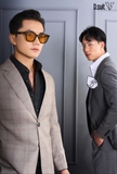 AB110 BLAZER NÂU CÁT KẺ Ô SÁNG MÀU