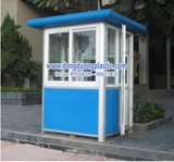 Bốt gác bảo vệ khung thép bo tròn 4 góc cao cấp BOD-01BT