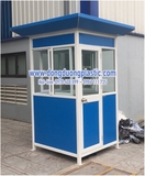 Bốt gác bảo vệ khung thép ốp Alu BOD-02GV