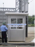 Bốt gác bảo vệ khung thép ốp Alu BOD-01TK