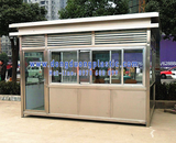 Cabin bốt gác inox BDI-21 mái vuông cỡ lớn