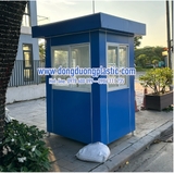 Bốt gác bảo vệ khung thép ốp Alu BOD-02X