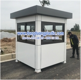 Cabin Bốt Gác Bảo Vệ Khung Thép Ốp Alu BOD-02KP