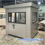 Bốt gác bảo vệ khung thép ốp Alu BOD-02GX