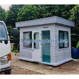Cabin Bảo Vệ Composite BOD-2030MH Mái Bằng