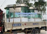 Cabin bảo vệ Inox kính cong cao cấp 2 đầu BDI-1225MH có mái che