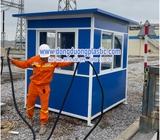 Bốt gác bảo vệ khung thép ốp Alu BOD-02AL