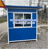 Bốt gác bảo vệ khung thép ốp Alu BOD-02AL
