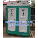 Nhà Vệ Sinh Di Động Đôi Composite DVS-02B