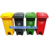 Thùng Rác 120 Lít Đạp Chân Nhập Khẩu