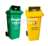 Thùng Rác 120 Lít Nắp Đẩy Push