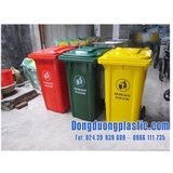 Thùng Rác 240 Lít Nhựa Composite Bánh Xe