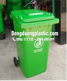 Thùng Rác 240 Lít Có Gân