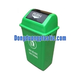 Thùng Rác 60 Lít Nắp Lật Nhựa HDPE