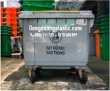 Thùng Rác 660 Lít Bánh Xe