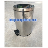 Thùng Rác Inox 20 Lít Đạp Chân