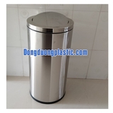 Thùng Rác Inox Nắp Lật A35-O