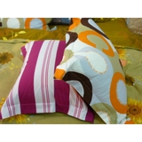 Vỏ gối cotton nhung