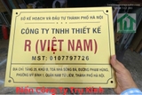 Biển Công Ty Trụ Kính