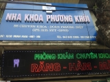 BIỂN HIỆU NHA KHOA