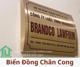 Biển Công Ty Đồng Chân Cong