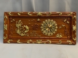 Tranh đồng hồ chữ Lộc