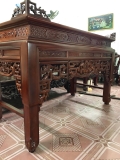 Bàn thờ ngũ phúc gỗ gõ kích thước dài 2m17 x cao 1m27 x sâu1m07