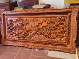tranh phu thê viên mãn kích thước cao 1m15 x dài 2m25 x dầy 8cm