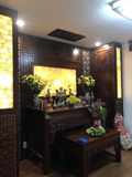 Phòng Thờ Đẹp Gỗ Tự Nhiên