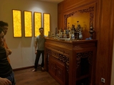 Phòng Thờ Đẹp Gỗ Hương Đá
